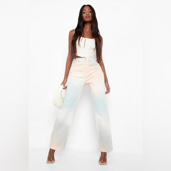 Boohoo Denim - BOOHOO ombré boyfriend jeans